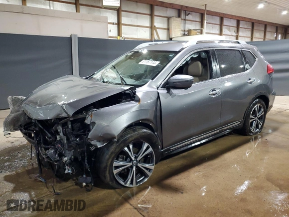 2017 Nissan Rogue SL with VIN JN8AT2MT5HW389033, listed as a Copart auction lot 81167144 with 99,510 mi miles and Clean Title. Bid and sale history available at DreamBid. Image 1.