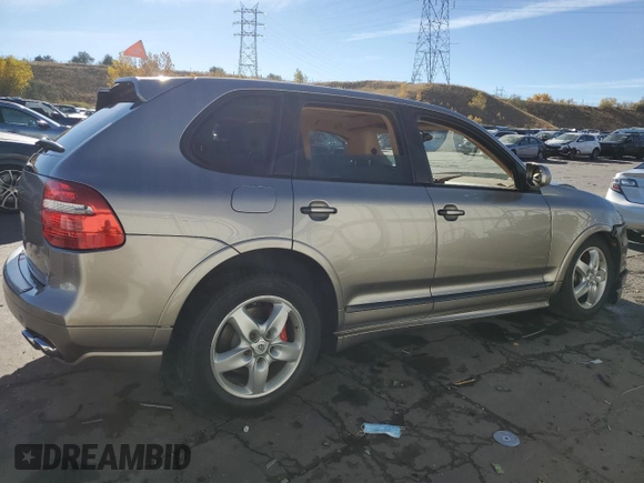 2008 Porsche Cayenne GTS with VIN WP1AD29P48LA74504, listed as a Copart auction lot 76355594 with Not provided miles and Salvage title. Bid and sale history available at DreamBid. Image 3.