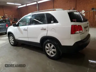 2013 Kia Sorento LX with VIN 5XYKTDA26DG310564, listed as a Copart auction lot 50154475 with 206,517 mi miles and Salvage Title. Bid and sale history available at carsss.com. Image 2.