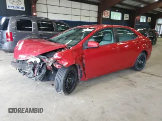 2014 Toyota Corolla L with VIN 2T1BURHE7EC187669, listed as a Copart auction lot 61543495 with 126,386 mi miles and Salvage title. Bid and sale history available at DreamBid. Image 1.