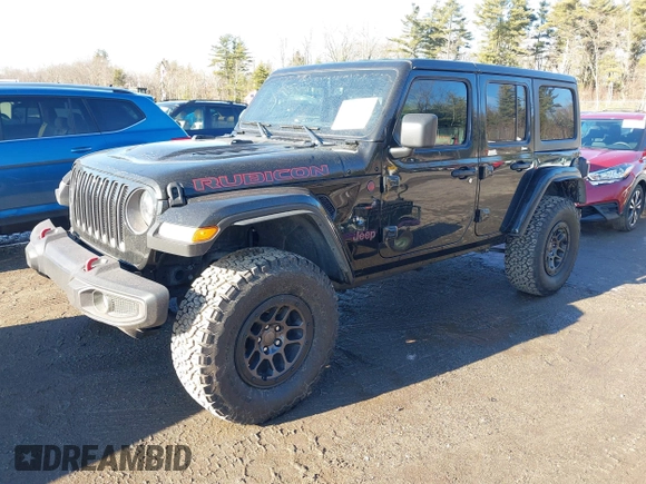 2023 Jeep Wrangler Rubicon with VIN 1C4JJXFGXPW682231, listed as a IAAI auction lot 41110264 with 15,147 mi miles and . Bid and sale history available at DreamBid. Image 17.