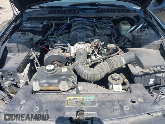 2005 Ford Mustang Deluxe with VIN 1ZVFT84N455189166, listed as a IAAI auction lot 42461064 with 144,956 mi miles and . Bid and sale history available at DreamBid. Image 10.