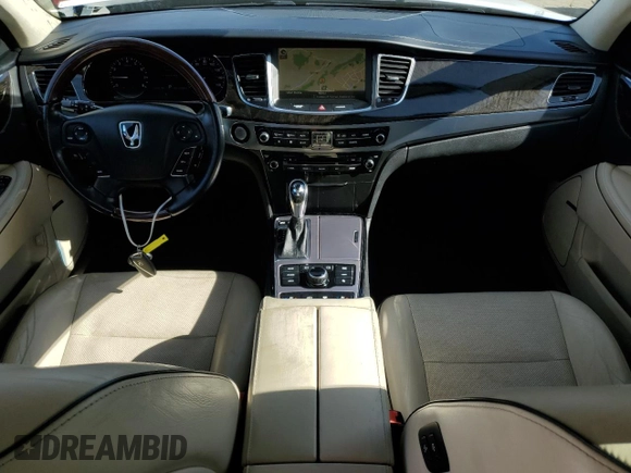 2014 Hyundai Equus Ultimate с VIN KMHGH4JH0EU084948, выставлен на аукционе Copart как лот 44762455 с пробегом 112 625 миль миль и Списание • Salvage title. История ставок и продаж доступна на DreamBid. Изображение 8.