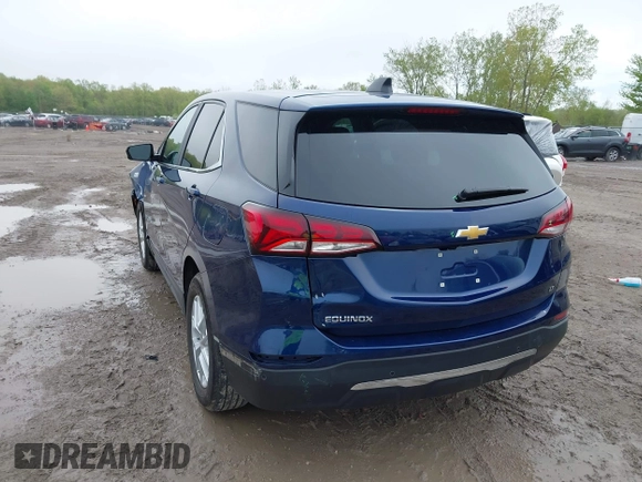 2022 Chevrolet Equinox LT z VIN 3GNAXKEV0NL299751, wystawiony jako IAAI lot #42190371 z przebiegiem 15 448 mil mil oraz . Historia ofert i sprzedaży dostępna na DreamBid. Obrazek 3.