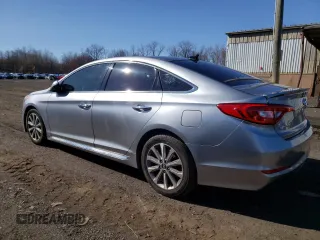 2016 Hyundai Sonata Sport with VIN 5NPE34AF1GH341346, listed as a Copart auction lot 50891895 with 120,180 mi miles and Salvage Title. Bid and sale history available at DreamBid. Image 2.