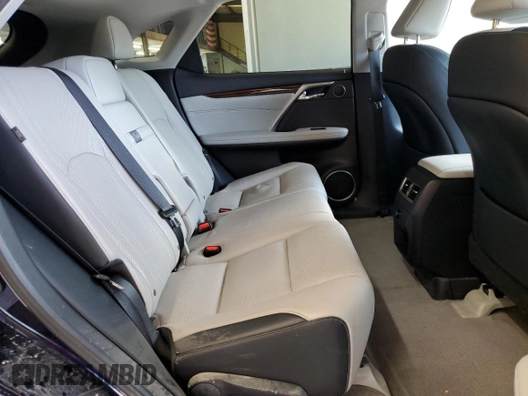 2017 Lexus RX 450h with VIN 2T2BGMCA8HC015634, listed as a Copart auction lot 61987015 with 50,395 mi miles and Salvage title. Bid and sale history available at DreamBid. Image 11.