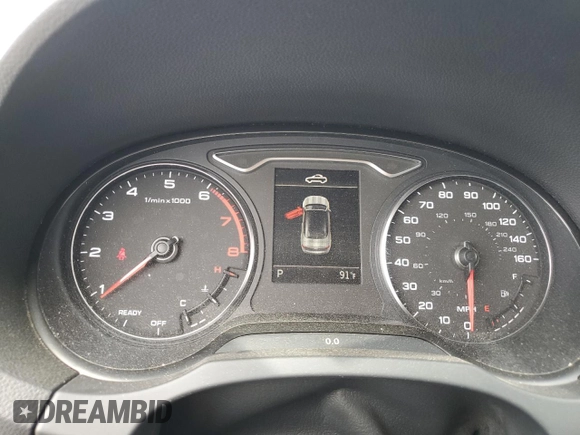 2016 Audi A3 2.0T Premium Plus with VIN WAU38LFF3G1092502, listed as a Copart auction lot 69769664 with 82,038 mi miles and Salvage Title. Bid and sale history available at carsss.com. Image 9.
