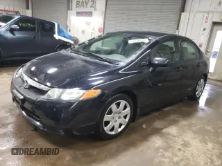 2008 Honda Civic LX с VIN 1HGFA16508L062266, выставлен на аукционе Copart как лот 43542025 с пробегом 143 367 миль миль и Списание • Salvage title. История ставок и продаж доступна на DreamBid. Изображение 1.