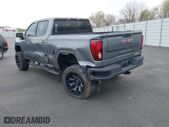 2021 GMC Sierra 1500 Elevation with VIN 3GTU9CED7MG289089, listed as a IAAI auction lot 41750582 with 63,351 mi miles and . Bid and sale history available at DreamBid. Image 3.