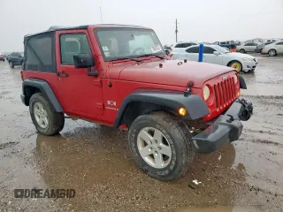 2008 Jeep Wrangler X z VIN 1J4FA24188L650933, wystawiony jako Copart lot #60603225 z przebiegiem 121 682 mil mil oraz Szkoda całkowita • Salvage title. Historia ofert i sprzedaży dostępna na DreamBid. Obrazek 4.