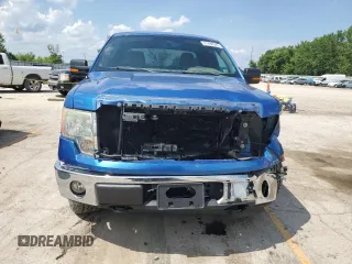 2010 Ford F-150 XL with VIN 1FTFX1EV3AKE20275, listed as a Copart auction lot 61480585 with 76,806 mi miles and Salvage title. Bid and sale history available at DreamBid. Image 5.