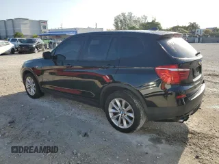 2014 BMW X3 xDrive28i with VIN 5UXWX9C57E0D24167, listed as a Copart auction lot 52796105 with Not Provided miles and Clean Title. Bid and sale history available at DreamBid. Image 2.
