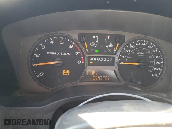 2004 Chevrolet Colorado LS Z71 with VIN 1GCDT196648175608, listed as a Copart auction lot 46365025 with 192,075 mi miles and Salvage Title. Bid and sale history available at carsss.com. Image 9.