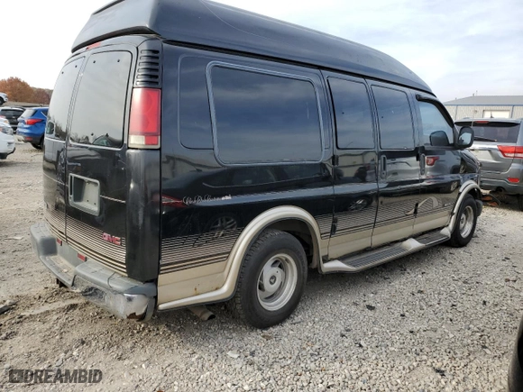 1999 GMC Savana Cargo Van YF7 Upfitter with VIN 1GDFG15R0X1070603, listed as a Copart auction lot 77944014 with 0 mi miles and Clean Title. Bid and sale history available at carsss.com. Image 3.
