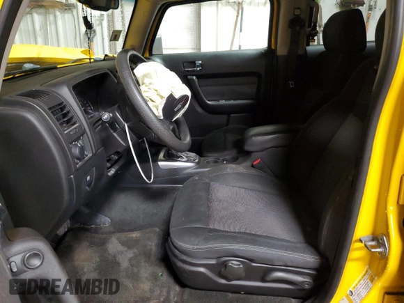 2006 Hummer H3 with VIN 5GTDN136968303676, listed as a Copart auction lot 81700064 with 93,742 mi miles and Salvage Title. Bid and sale history available at DreamBid. Image 7.