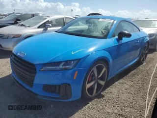 2023 Audi TTS with VIN TRUA1AFV6P1005837, listed as a Copart auction lot 73994504 with 3,354 mi miles and Salvage Title. Bid and sale history available at DreamBid. Image 1.