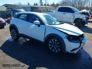 2019 Mazda CX-3 Touring with VIN JM1DKFC70K0428242, listed as a IAAI auction lot 41571896 with 109,172 mi miles. Bid and sale history available at carsss.com. Image 1.