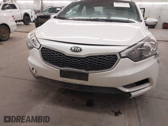 2014 Kia Forte EX with VIN KNAFX4A80E5205536, listed as a IAAI auction lot 41882012 with 103,641 mi miles. Bid and sale history available at carsss.com. Image 13.