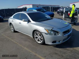 2012 Nissan Maxima 3.5 S with VIN 1N4AA5AP9CC868260, listed as a IAAI auction lot 41782734 with 216,908 mi miles. Bid and sale history available at carsss.com. Image 1.