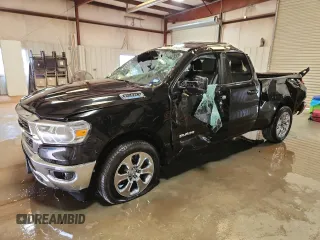 2022 Ram 1500 Lone Star with VIN 1C6RREBG9NN398878, listed as a Copart auction lot 64331285 with 54,906 mi miles and Salvage title. Bid and sale history available at DreamBid. Image 1.