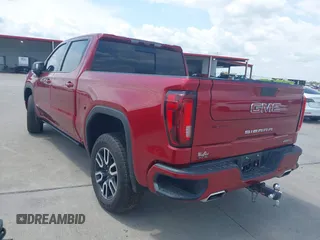 2021 GMC Sierra 1500 AT4 with VIN 1GTP9EEL0MZ284638, listed as a IAAI auction lot 40179412 with 117,272 mi miles. Bid and sale history available at carsss.com. Image 3.
