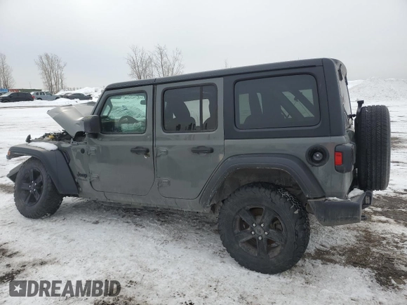 2022 Jeep Wrangler Unlimited Willys с VIN 1C4HJXDN2NW279504, выставлен на аукционе Copart как лот 47464715 с пробегом Не указан миль и Списание • Salvage title. История ставок и продаж доступна на DreamBid. Изображение 2.