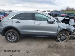 2025 Cadillac XT4 AWD Premium Luxury with VIN 1GYFZDR41SF131347, listed as a IAAI auction lot 42082199 with 9,416 mi miles and . Bid and sale history available at carsss.com. Image 14.