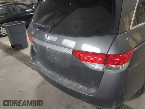 2015 Honda Odyssey EX-L with VIN 5FNRL5H64FB055890, listed as a IAAI auction lot 41706141 with 155,167 mi miles and . Bid and sale history available at carsss.com. Image 16.