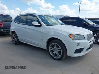 2014 BMW X3 xDrive35i z VIN 5UXWX7C55E0E76663, wystawiony jako IAAI lot #42521586 z przebiegiem 145 672 mil mil oraz . Historia ofert i sprzedaży dostępna na DreamBid. Obrazek 1.
