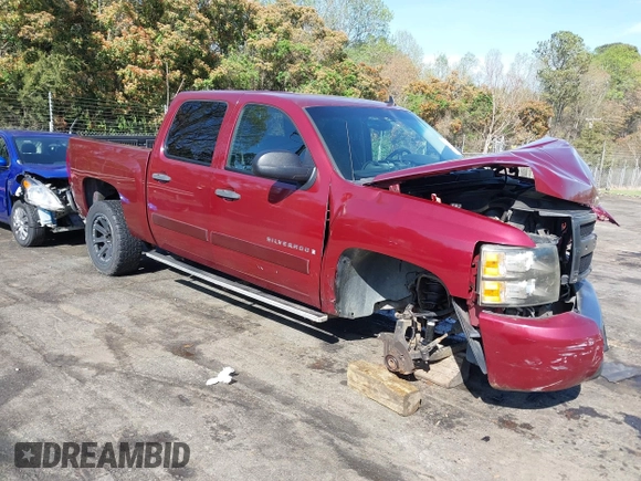2008 Chevrolet Silverado 1500 1LT with VIN 3GCEC13018G277973, listed as a IAAI auction lot 41915142 with 177,462 mi miles and . Bid and sale history available at DreamBid. Image 1.
