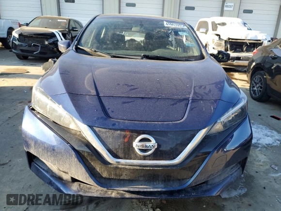 2018 Nissan LEAF S with VIN 1N4AZ1CP7JC315277, listed as a Copart auction lot 41961935 with 46,092 mi miles and Salvage Title. Bid and sale history available at DreamBid. Image 5.