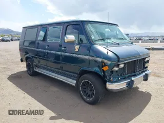1995 Chevrolet Chevy Van z VIN 1GBEG25K8SF251943, wystawiony jako IAAI lot #41954362 z przebiegiem 198 371 mil mil oraz . Historia ofert i sprzedaży dostępna na DreamBid. Obrazek 1.