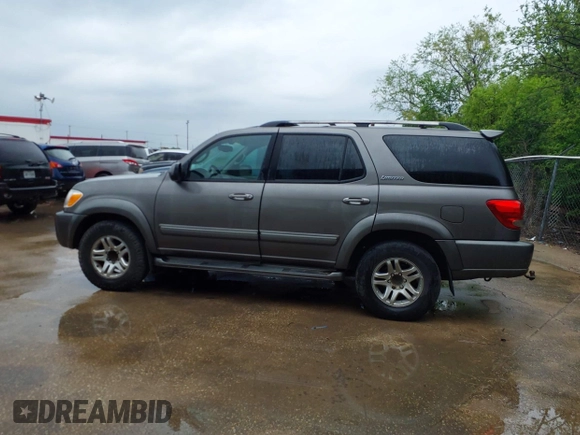 2006 Toyota Sequoia Limited with VIN 5TDZT38A36S268141, listed as a IAAI auction lot 41935258 with 272,352 mi miles and . Bid and sale history available at DreamBid. Image 14.
