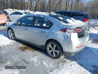 2012 Chevrolet Volt with VIN 1G1RA6E43CU123591, listed as a IAAI auction lot 41596161 with 214,080 mi miles and . Bid and sale history available at carsss.com. Image 3.