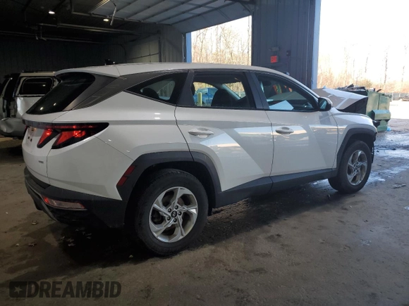 2022 Hyundai Tucson SE with VIN 5NMJACAEXNH119680, listed as a Copart auction lot 85150384 with 41,416 mi miles and Salvage Title. Bid and sale history available at carsss.com. Image 3.