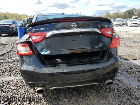 2017 Nissan Maxima S with VIN 1N4AA6AP3HC415894, listed as a Copart auction lot 79550064 with 75,170 mi miles and Salvage Title. Bid and sale history available at DreamBid. Image 6.