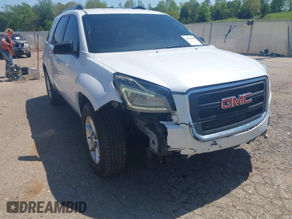 2016 GMC Acadia SLE with VIN 1GKKRPKD5GJ150640, listed as a IAAI auction lot 41978668 with 150,614 mi miles. Bid and sale history available at carsss.com. Image 6.
