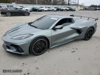 2024 Chevrolet Corvette 2LT with VIN 1G1YB3D4XR5106704, listed as a Copart auction lot 45140155 with 5,794 mi miles and Non Repairable. Bid and sale history available at carsss.com. Image 1.