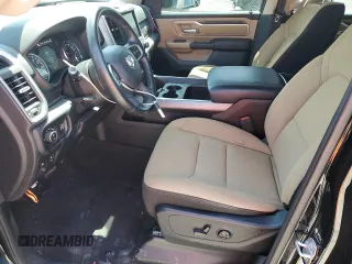 2021 Ram 1500 Big Horn with VIN 1C6SRFFT4MN657323, listed as a Copart auction lot 57825045 with 20,584 mi miles and Salvage title. Bid and sale history available at DreamBid. Image 7.
