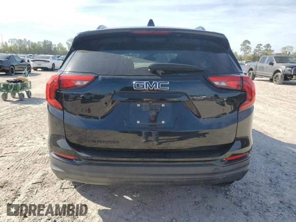 2020 GMC Terrain SLE with VIN 3GKALMEV5LL156084, listed as a Copart auction lot 82902644 with 34,221 mi miles and Clean Title. Bid and sale history available at carsss.com. Image 6.