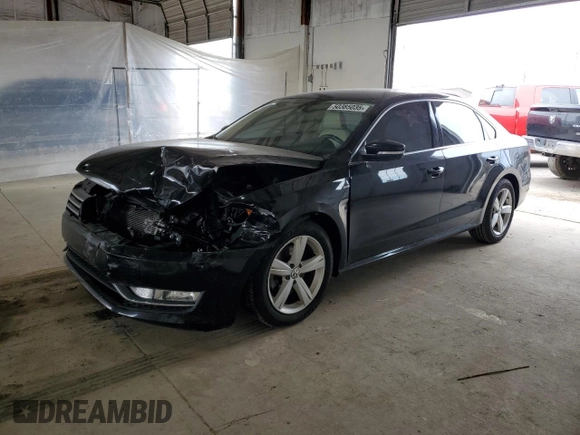 2015 Volkswagen Passat Limited Edition with VIN 1VWAS7A36FC103976, listed as a Copart auction lot 50385035 with Not provided miles and Salvage title. Bid and sale history available at DreamBid. Image 1.