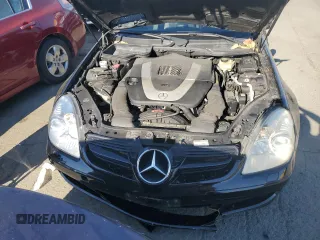 2006 Mercedes-Benz SLK-Class 3.0L with VIN WDBWK54F86F093841, listed as a Copart auction lot 69092934 with 161,183 mi miles and Salvage Title. Bid and sale history available at carsss.com. Image 11.