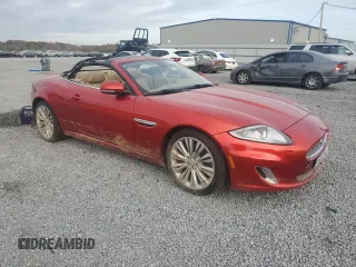 2012 Jaguar XK with VIN SAJWA4GB4CLB45121, listed as a Copart auction lot 79323684 with 0 mi miles and Salvage Title. Bid and sale history available at carsss.com. Image 4.