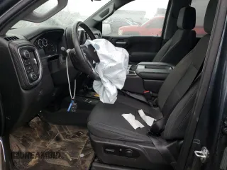 2021 Chevrolet Silverado 1500 LT with VIN 1GCPYDEK1MZ178381, listed as a Copart auction lot 82289274 with 0 mi miles and Salvage Title. Bid and sale history available at carsss.com. Image 7.