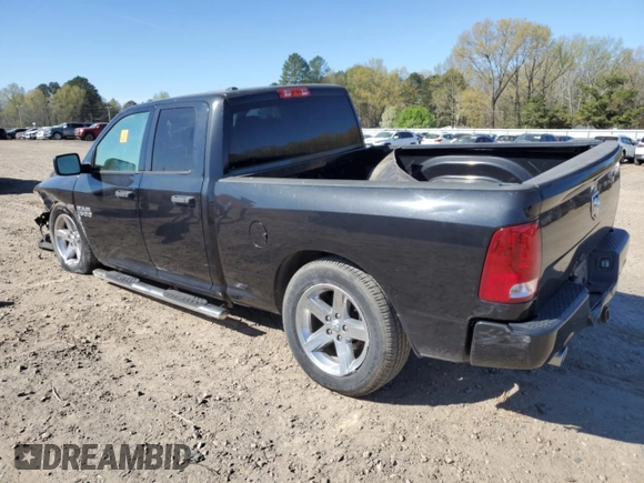 2018 Ram 1500 Express with VIN 1C6RR6FT4JS171221, listed as a Copart auction lot 50465125 with 91,329 mi miles and Salvage title. Bid and sale history available at DreamBid. Image 2.