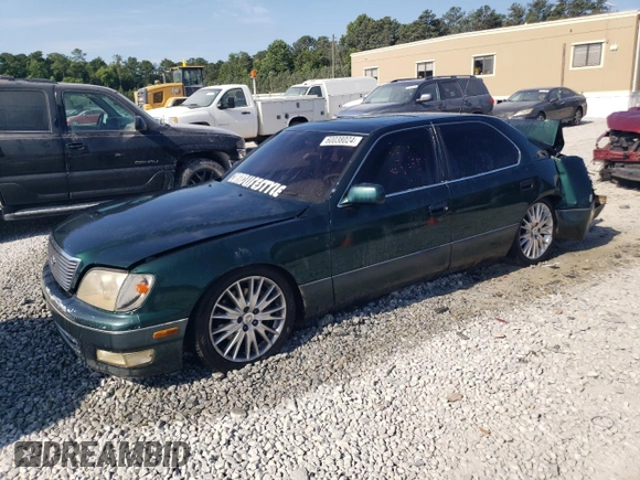 1998 Lexus LS 400 z VIN JT8BH28F0W0121155, wystawiony jako Copart lot #60038024 z przebiegiem Nie podano mil oraz Szkoda całkowita • Salvage title. Historia ofert i sprzedaży dostępna na DreamBid. Obrazek 1.