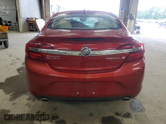 2015 Buick Regal with VIN 2G4GK5EX5F9184082, listed as a Copart auction lot 62388955 with 136,954 mi miles and Salvage title. Bid and sale history available at DreamBid. Image 6.