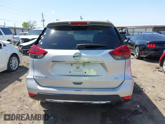 2018 Nissan Rogue SV with VIN 5N1AT2MT6JC844714, listed as a IAAI auction lot 41969677 with 121,187 mi miles and . Bid and sale history available at carsss.com. Image 16.