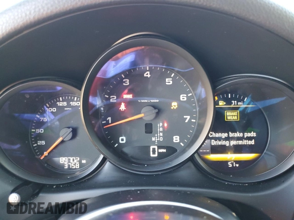 2017 Porsche Macan with VIN WP1AA2A56HLB80018, listed as a Copart auction lot 48799025 with 89,702 mi miles and Salvage Title. Bid and sale history available at DreamBid. Image 9.