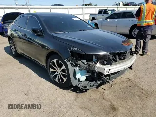 2018 Acura TLX with VIN 19UUB2F34JA001111, listed as a Copart auction lot 53599035 with 0 mi miles and Salvage Title. Bid and sale history available at carsss.com. Image 10.